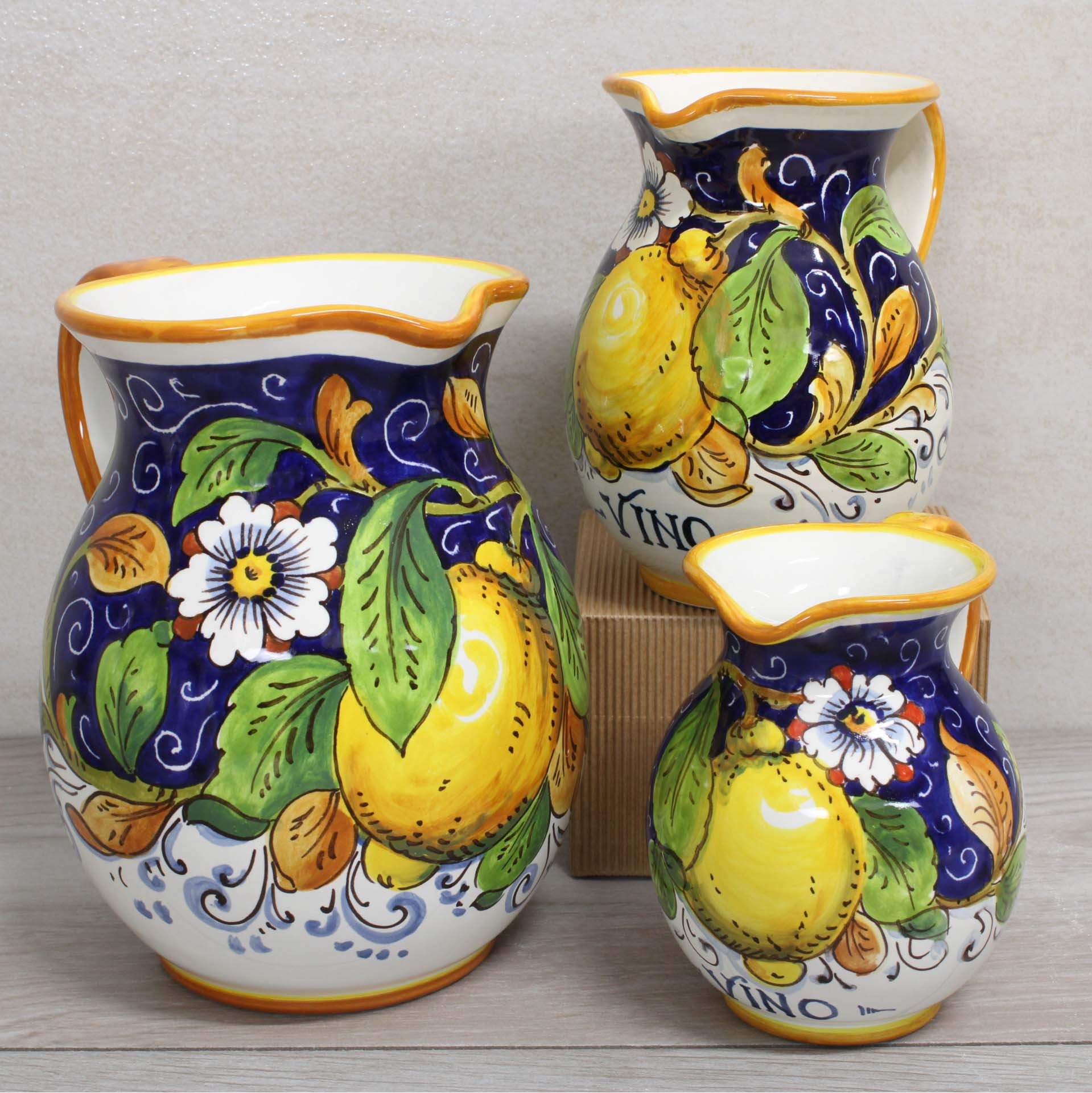 Limone blu – Ceramiche Borgioli